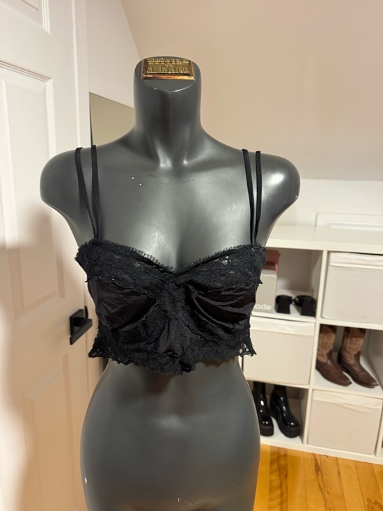 Urban Outfitters Tops - Black Crop Top -